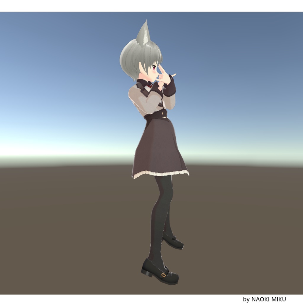 【無料】Unity セーラームーン風 ポーズ