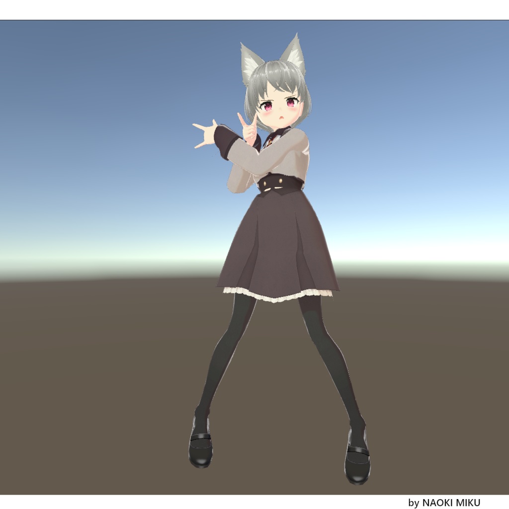 【無料】Unity セーラームーン風 ポーズ