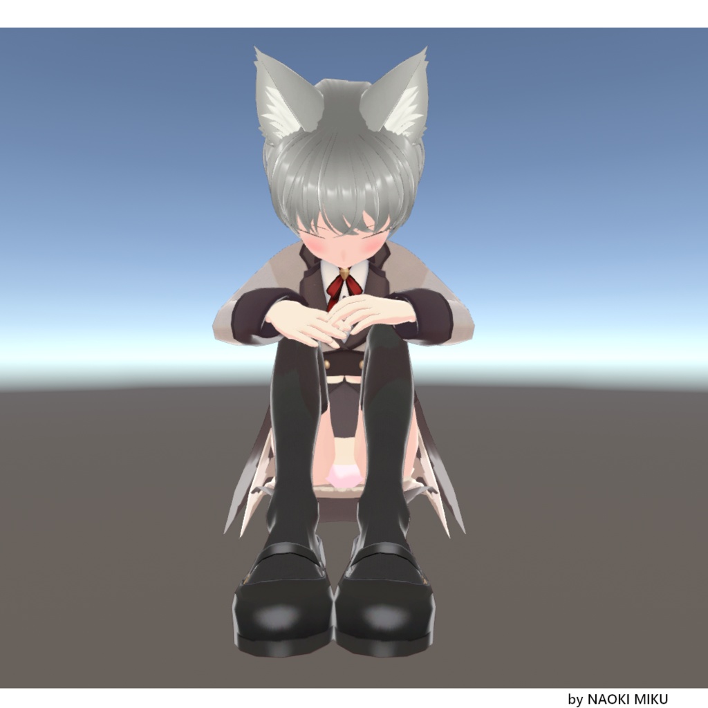 【無料】Unity 体育座り ポーズ