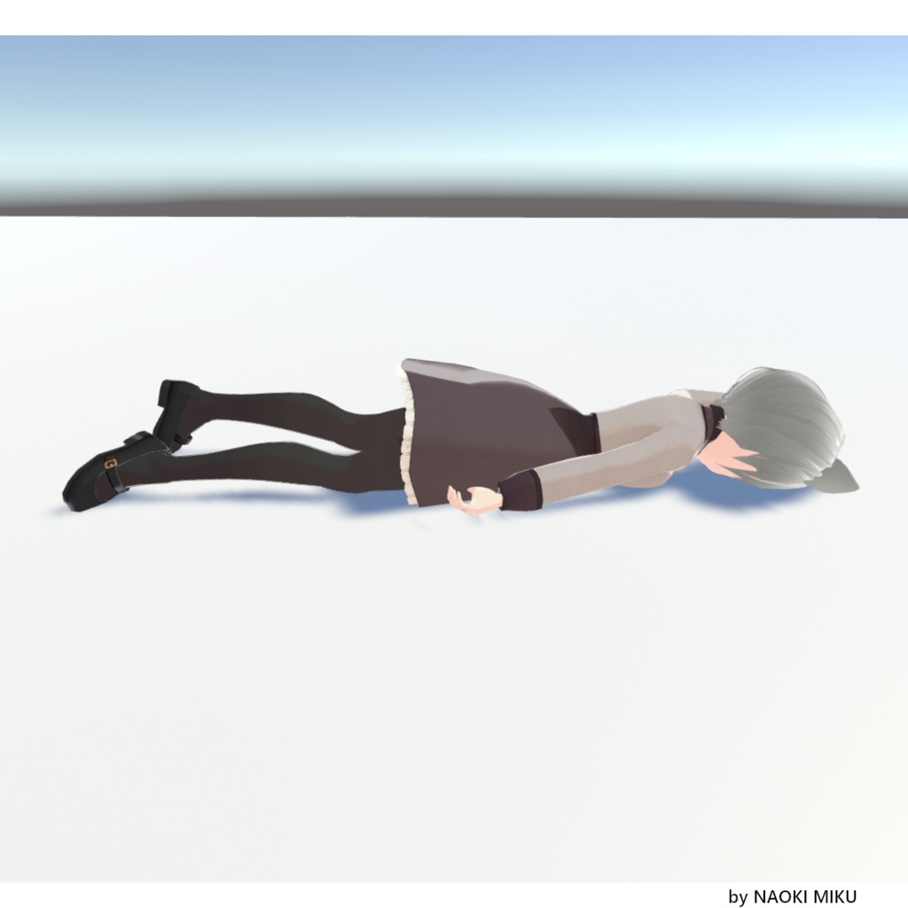 【無料】Unity 例の団長 ポーズ