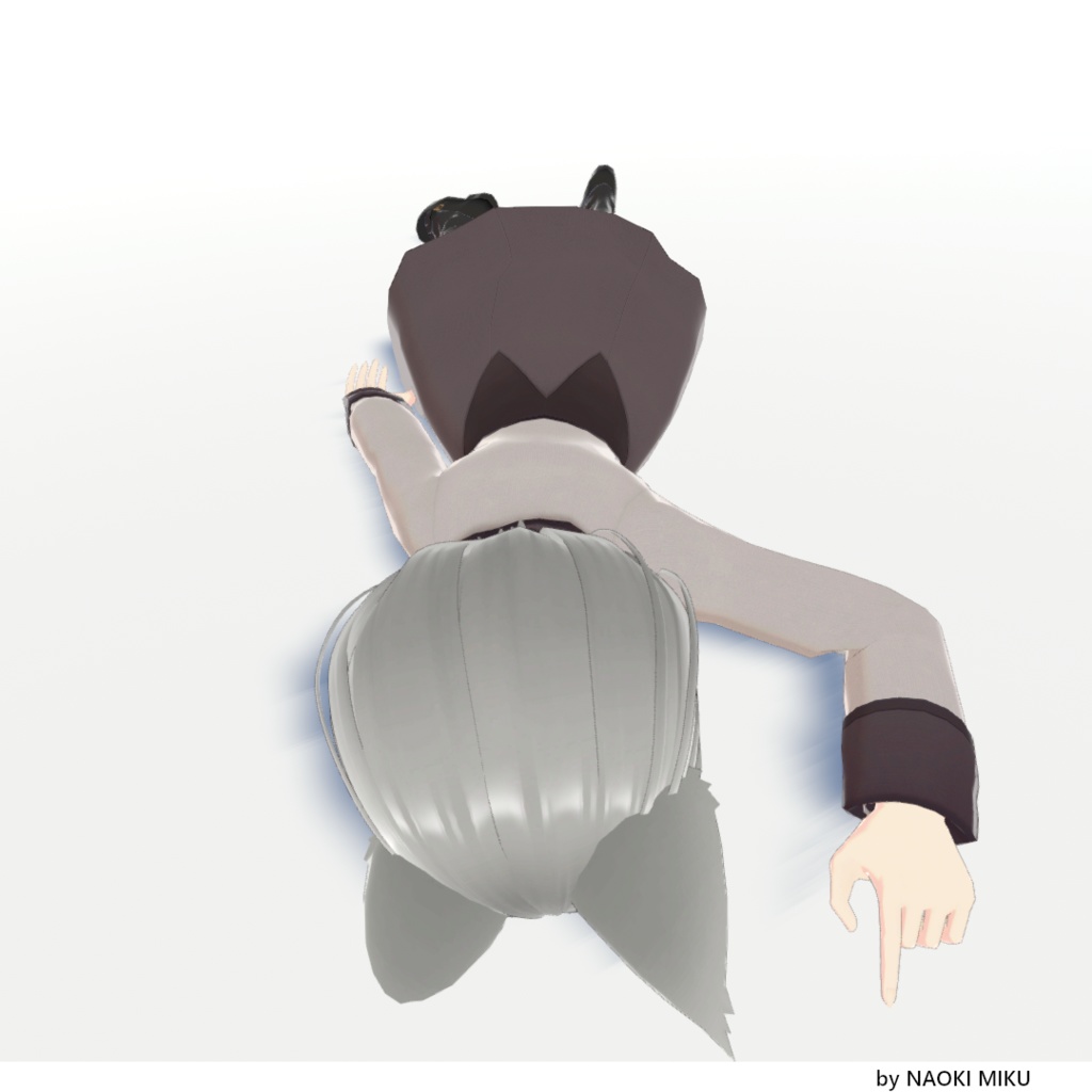 【無料】Unity 例の団長 ポーズ