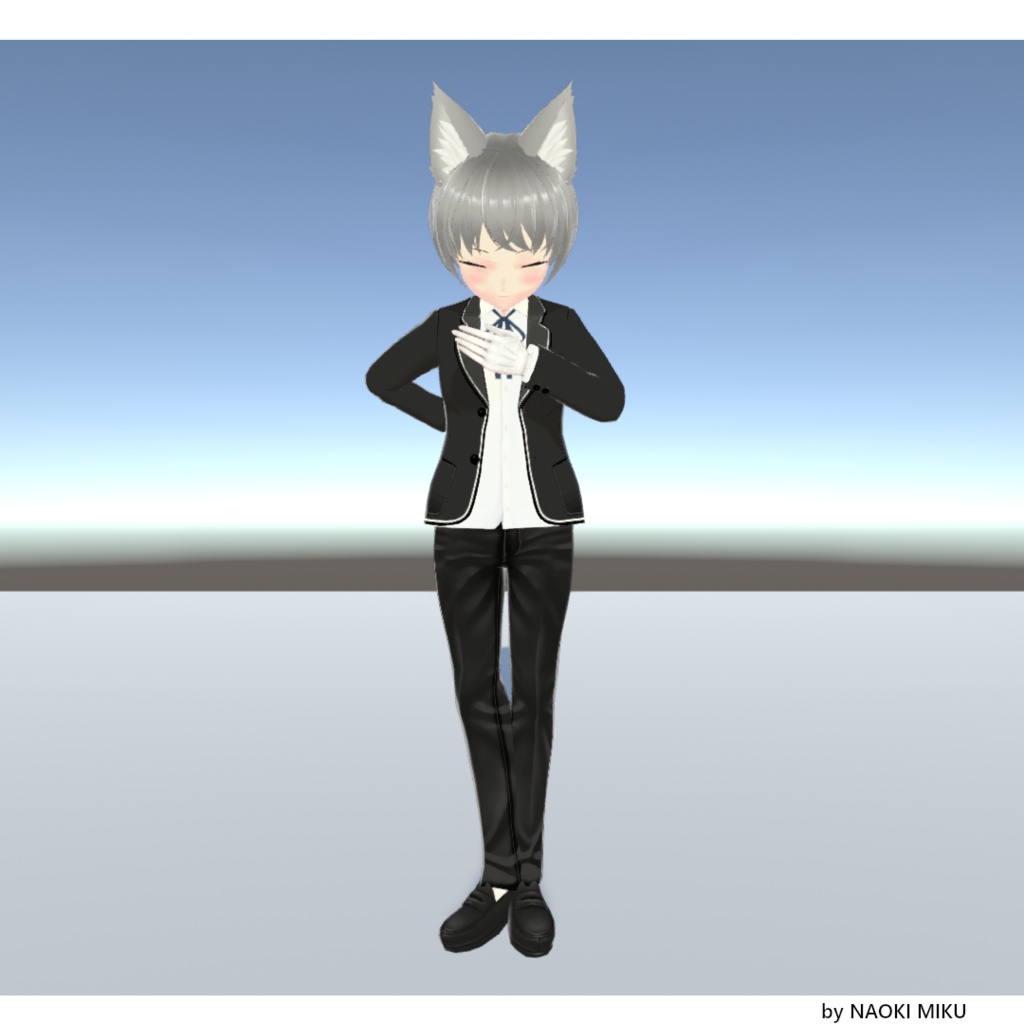 【無料】Unity 執事っぽいお辞儀 ポーズ