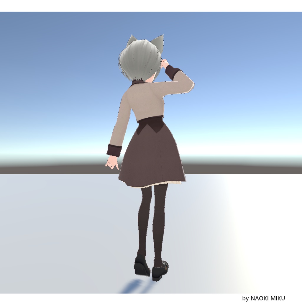 【無料】Unity リコリスリコイル - 井ノ上たきな ポーズ