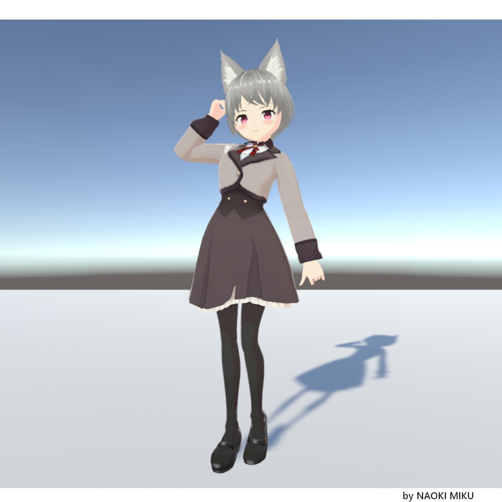 【無料】Unity リコリスリコイル - 井ノ上たきな ポーズ