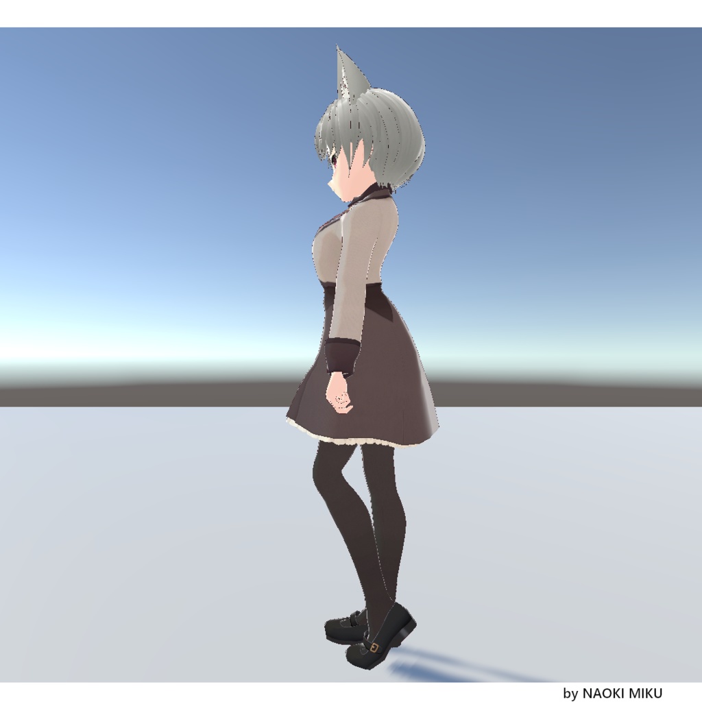 【無料】Unity リコリスリコイル - 井ノ上たきな ポーズ