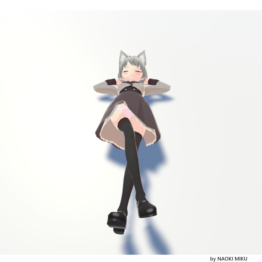 【無料】Unity ごろ寝 ポーズ