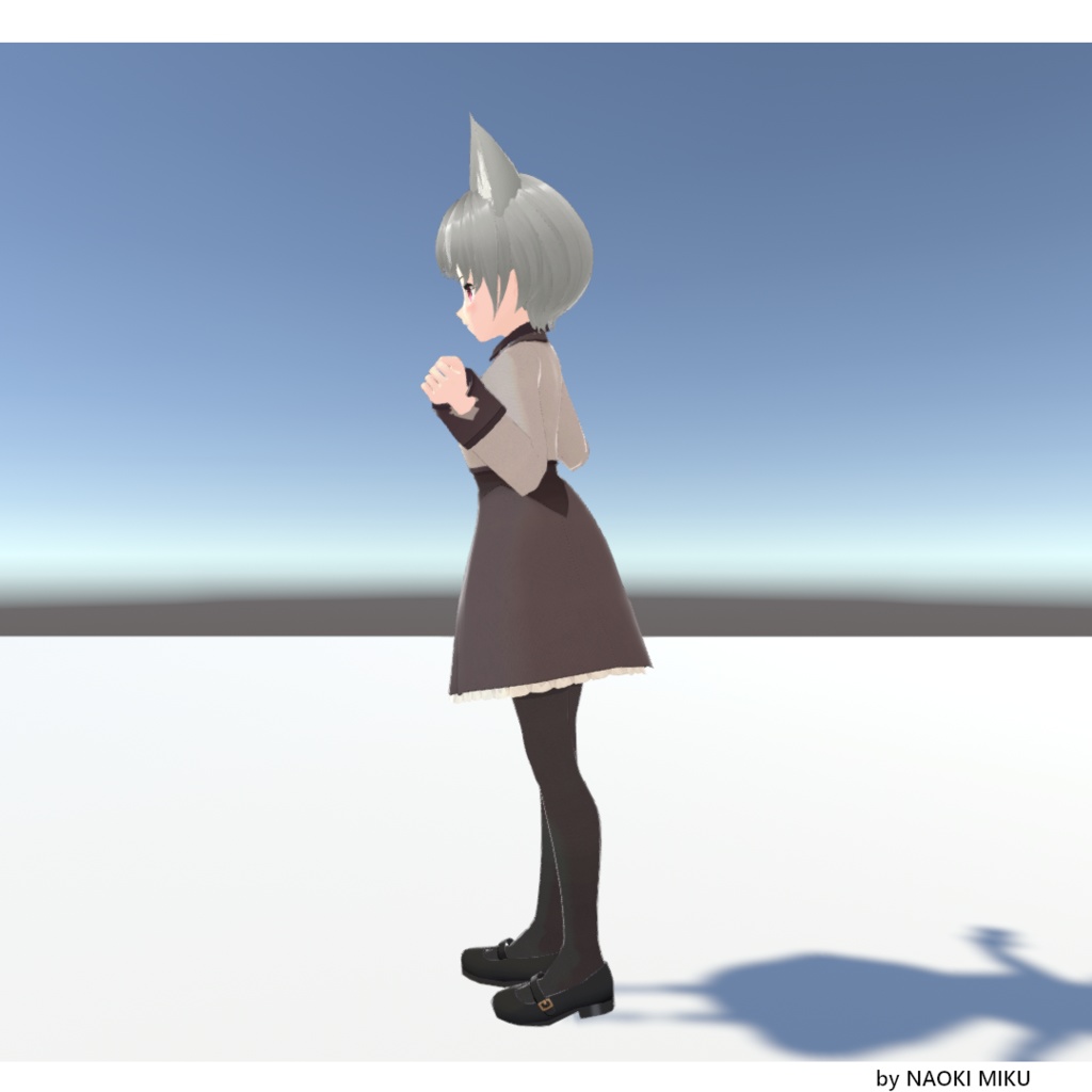 【無料】Unity かわいい待機 ポーズ