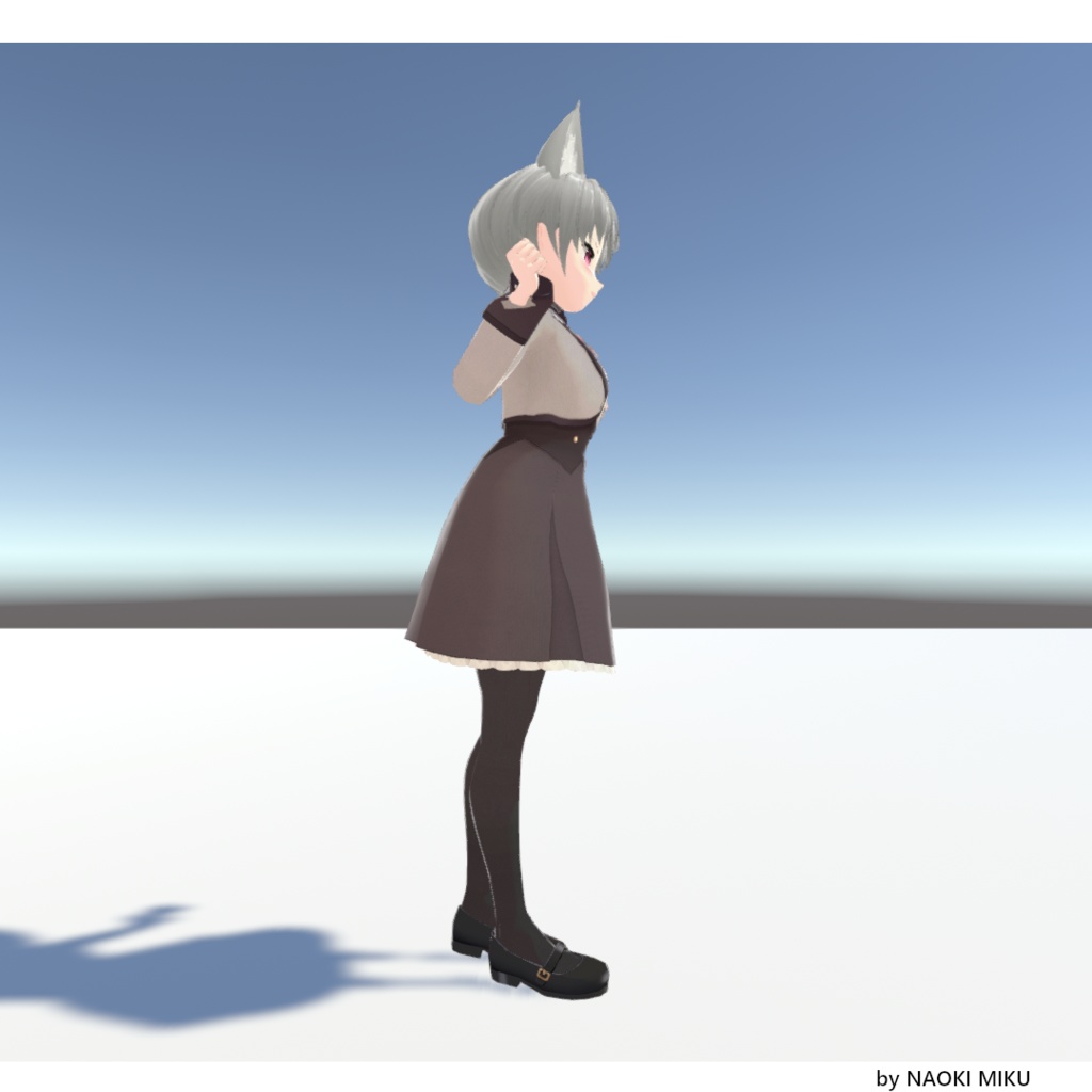 【無料】Unity かわいい待機 ポーズ