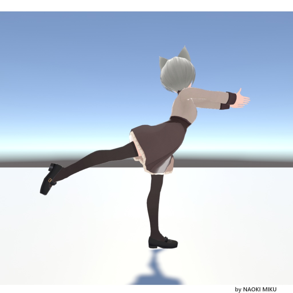 【無料】Unity リコリスリコイル - たきなの「さかなー」 ポーズ