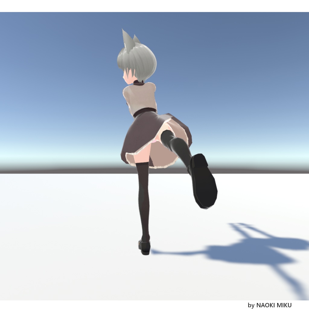 【無料】Unity リコリスリコイル - たきなの「さかなー」 ポーズ