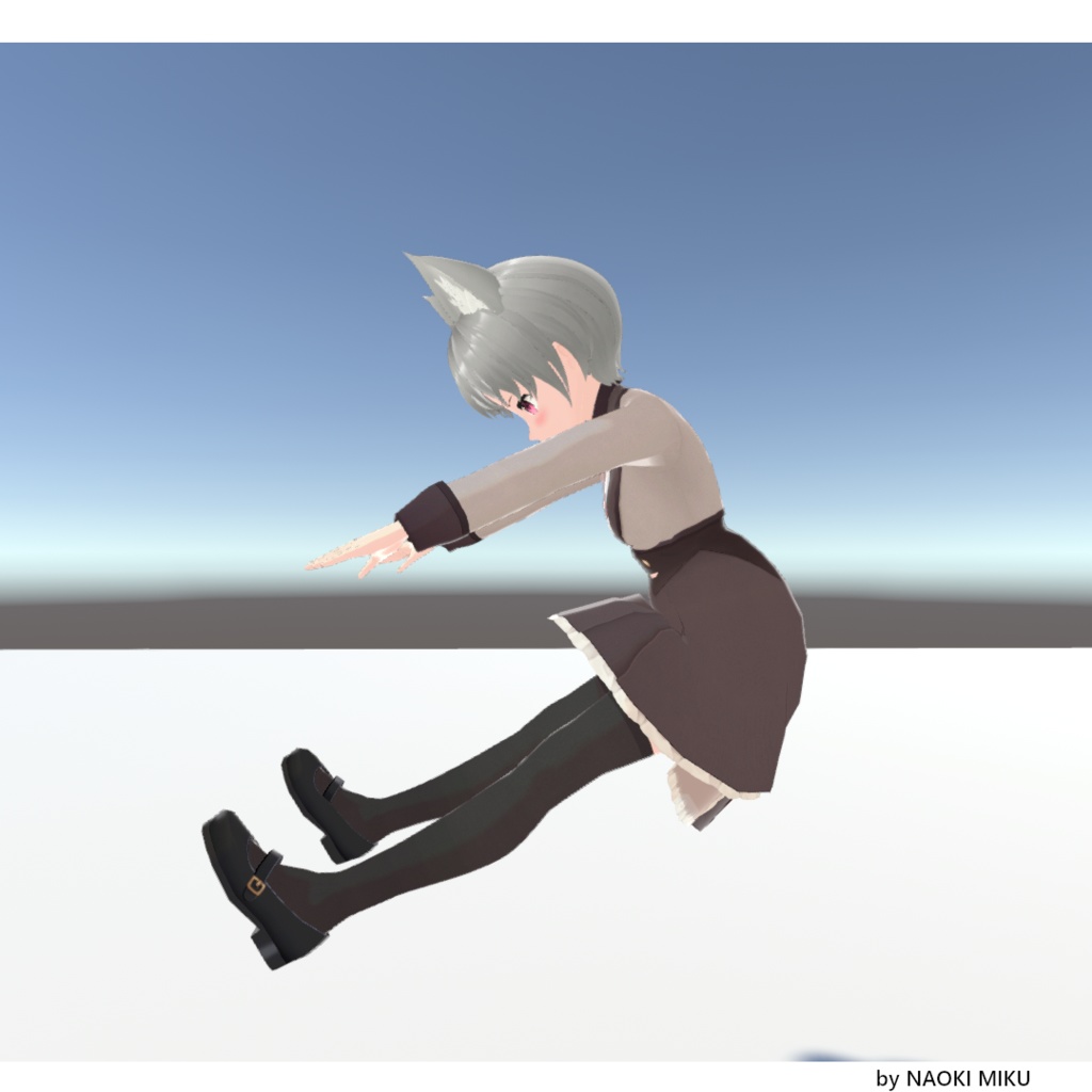 【無料】Unity マカンコウサッポウ ポーズ