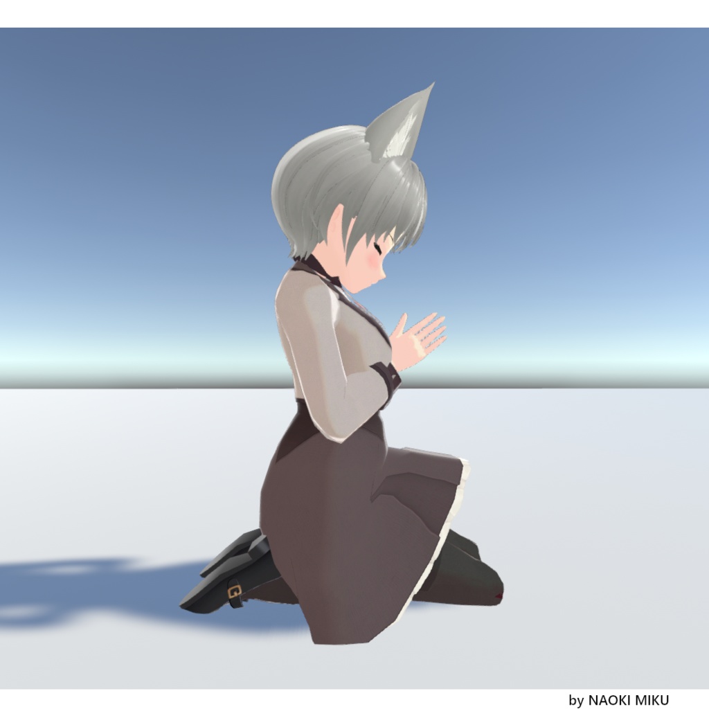 【無料】Unity 合掌 ポーズ