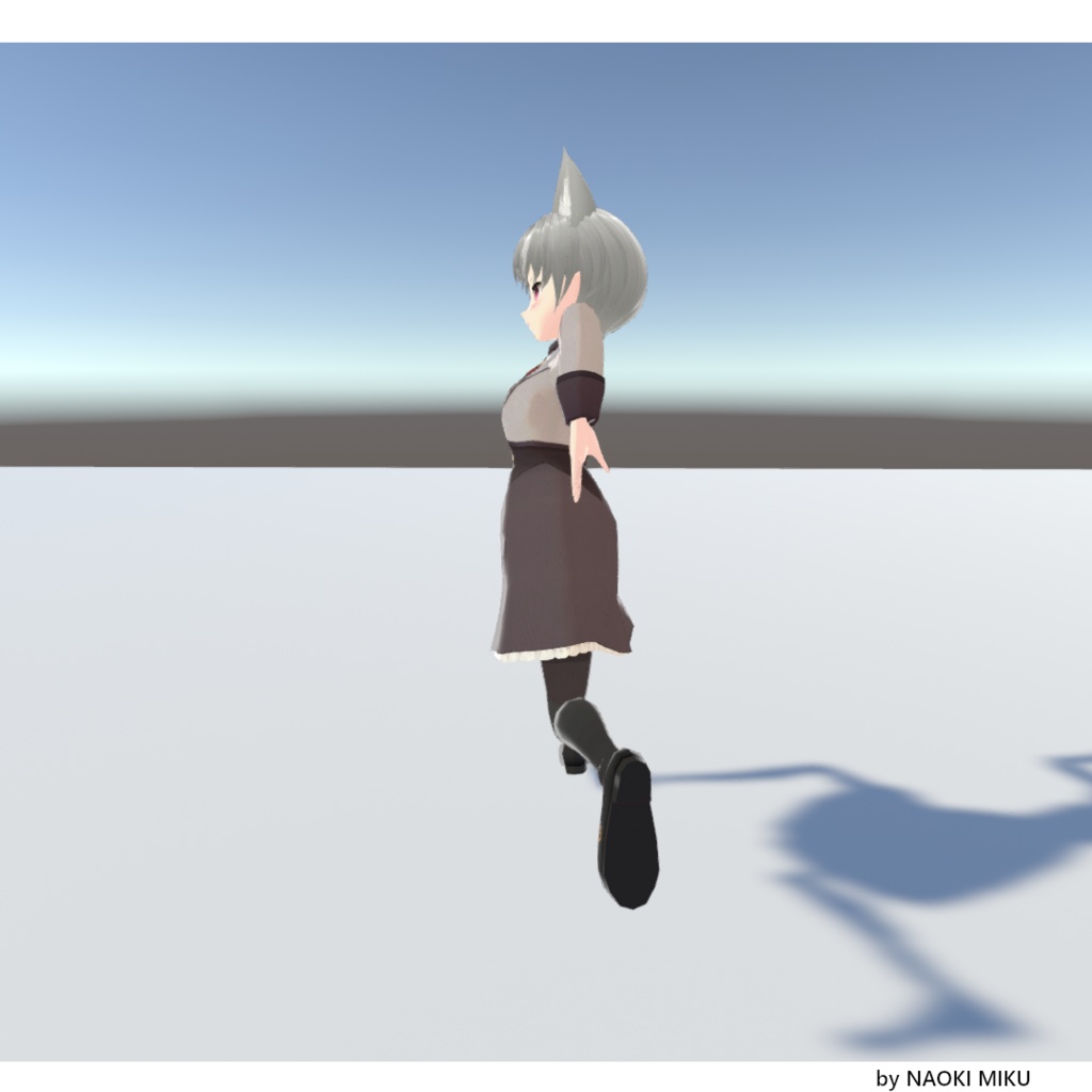 【無料】Unity サボテンダー ポーズ