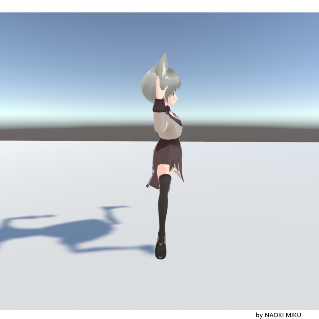 【無料】Unity サボテンダー ポーズ