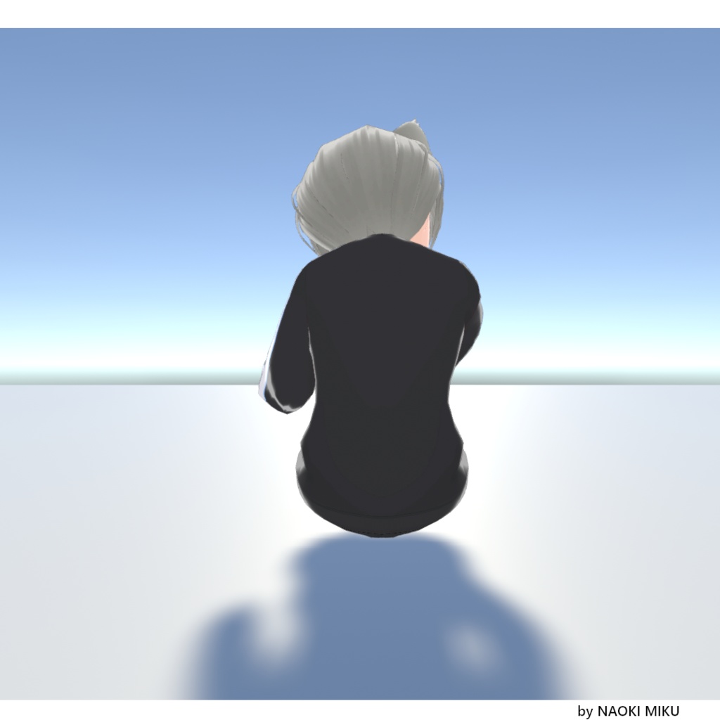 【無料】Unity 体育座り2 ポーズ