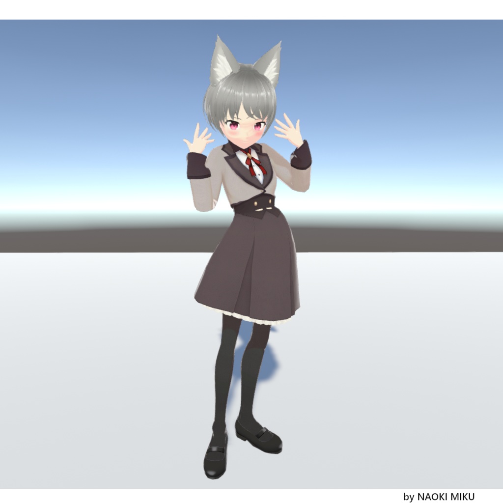 【無料】Unity 芹沢あさひ 風 ポーズ 2種類