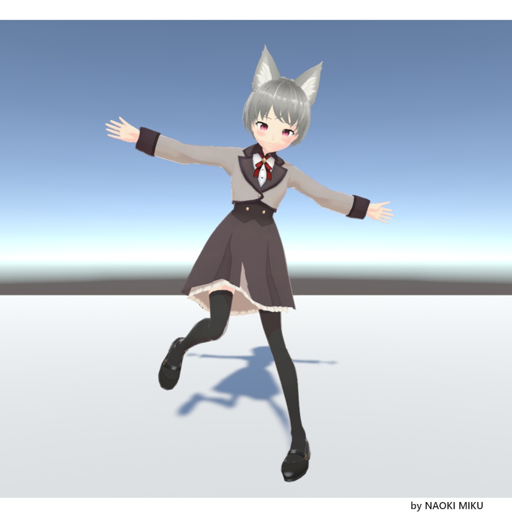 【無料】Unity 芹沢あさひ 風 ポーズ 2種類