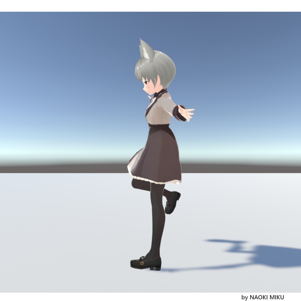 【無料】Unity 芹沢あさひ 風 ポーズ 2種類