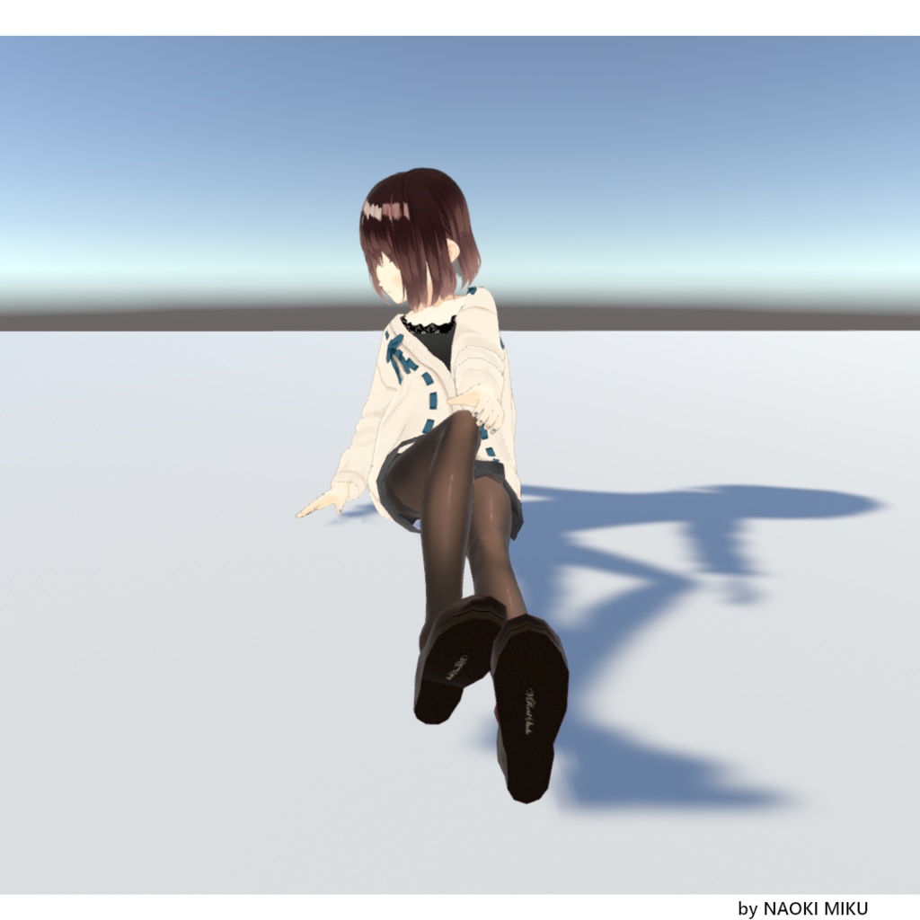 【無料】Unity セクシー殺人スライディングおばさん ポーズ