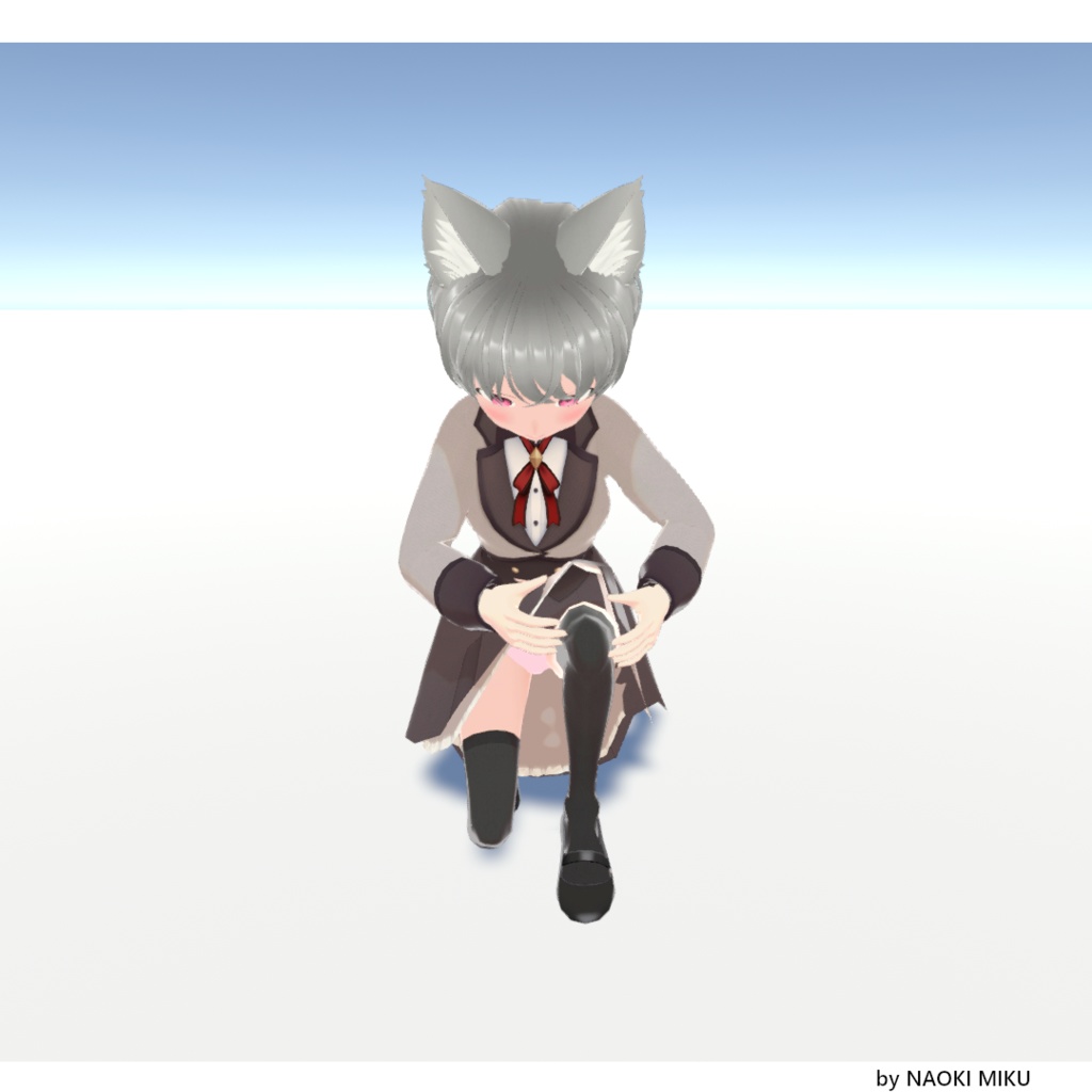 【無料】Unity 膝に矢を受けてしまってな ポーズ