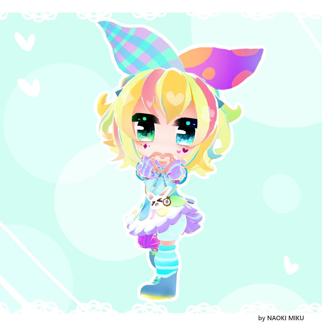 Unity かなりあ専用 手をハートにする モーション