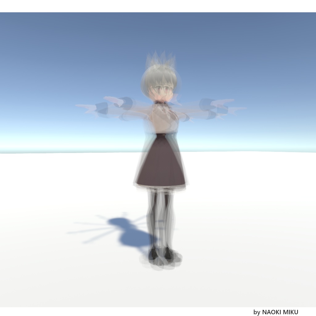 Unity Tポーズヘリコプター モーション