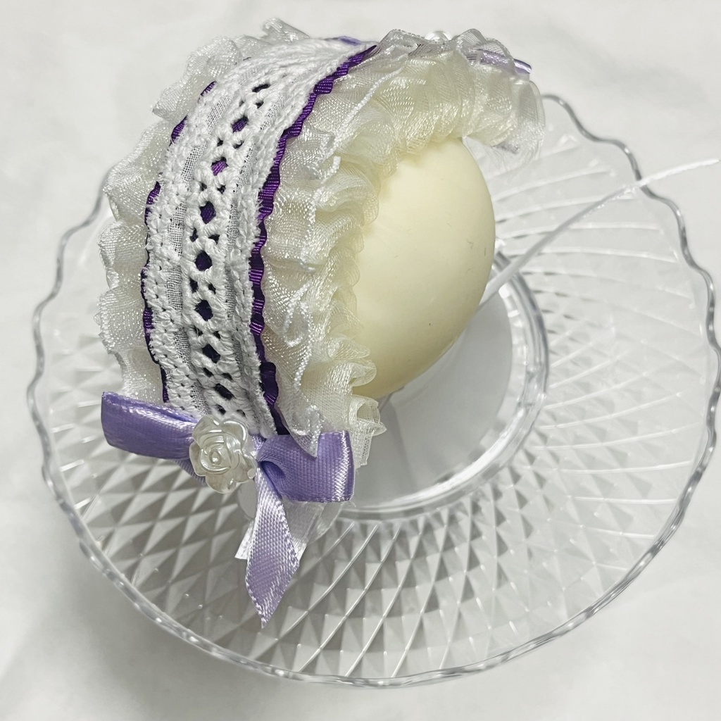 8cm用ヘッドドレス chiffon