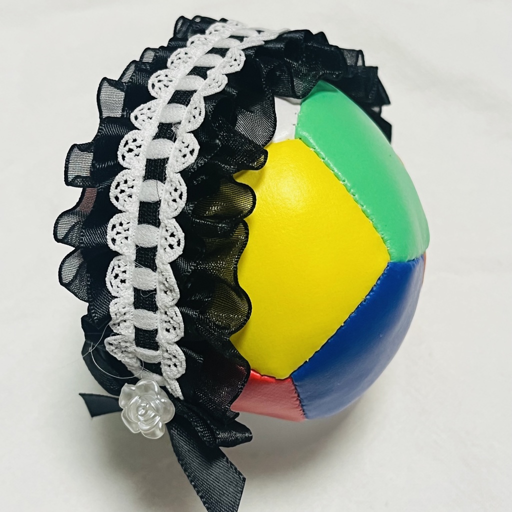 11cmぬい用ヘッドドレス 顎ヒモver.