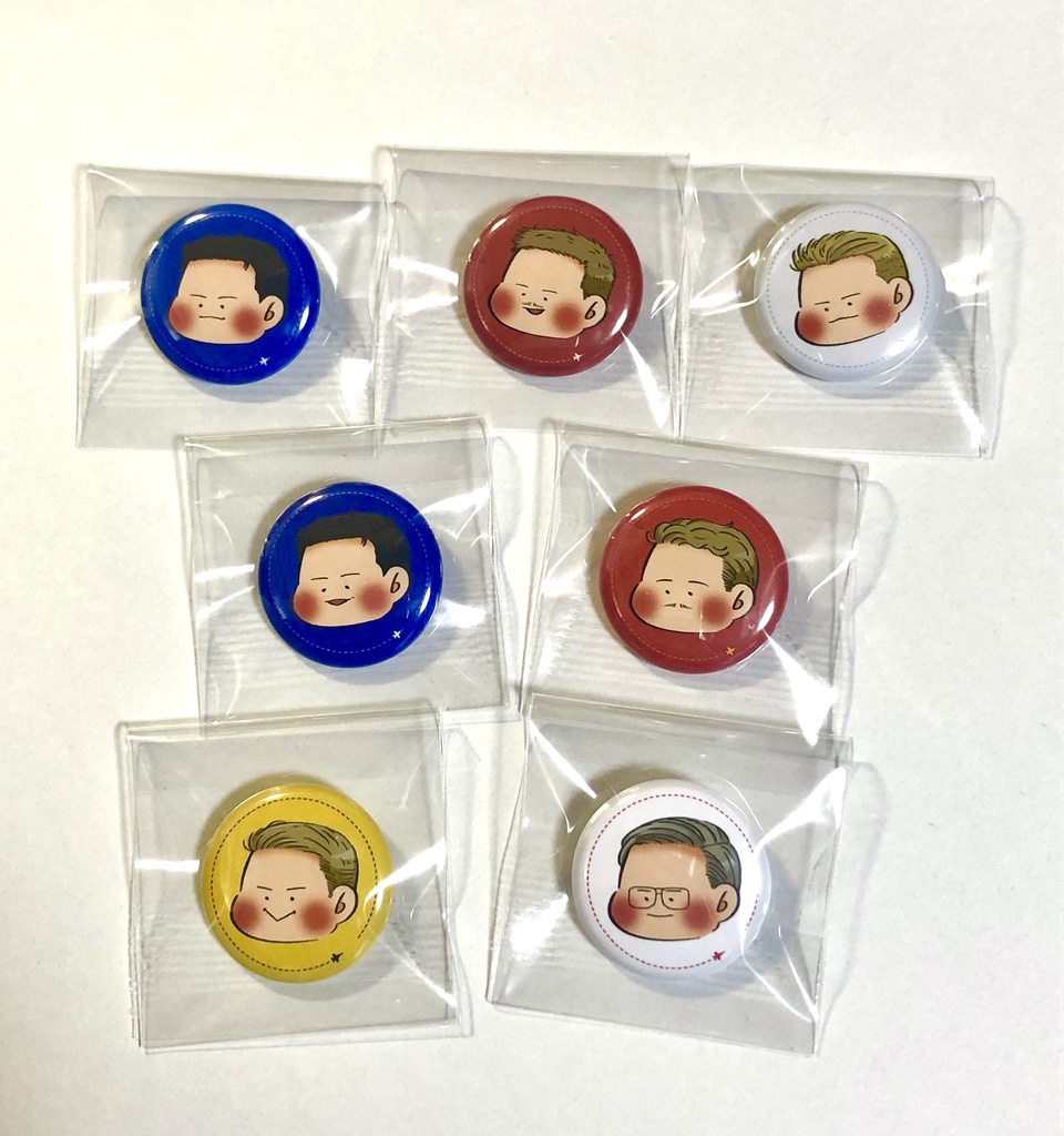 【TG & TGM】25mm缶バッジ