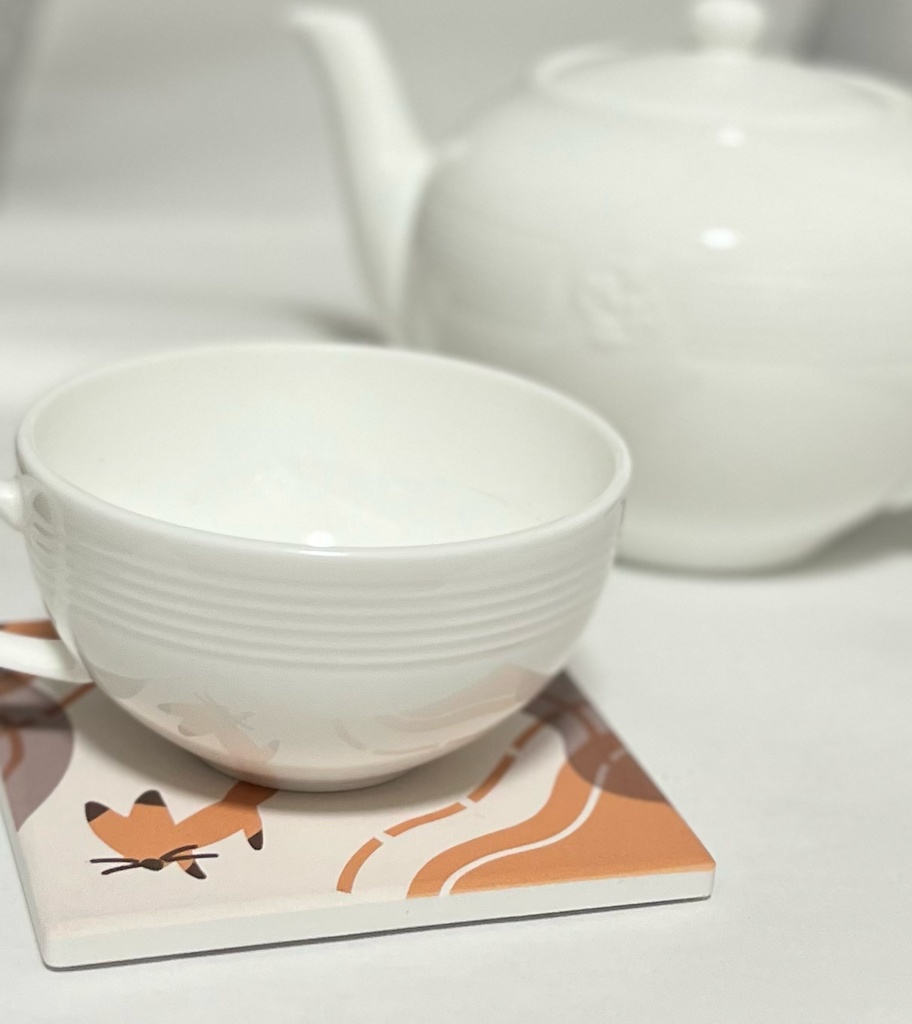 概念白雲石コースター