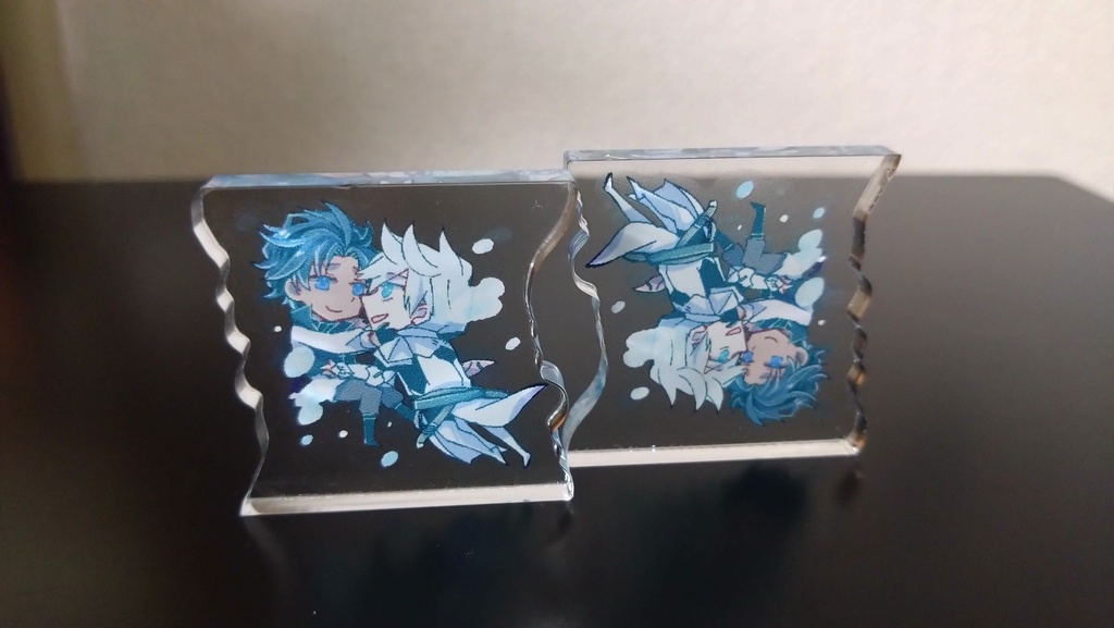 パーバソ自立アクスタ（表紙風）