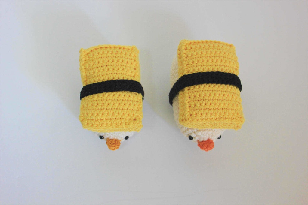 おすしのあみぐるみ【たまご】