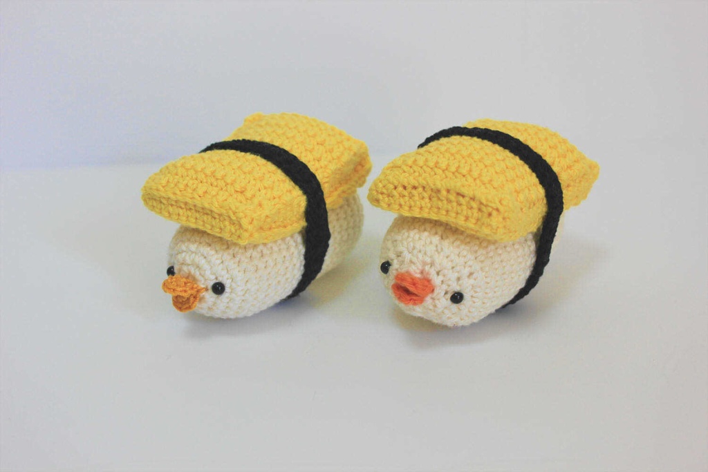 おすしのあみぐるみ【たまご】