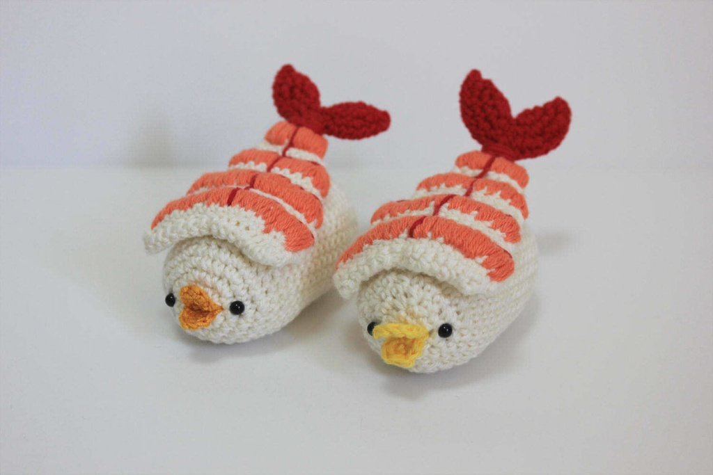 おすしのあみぐるみ【えび】