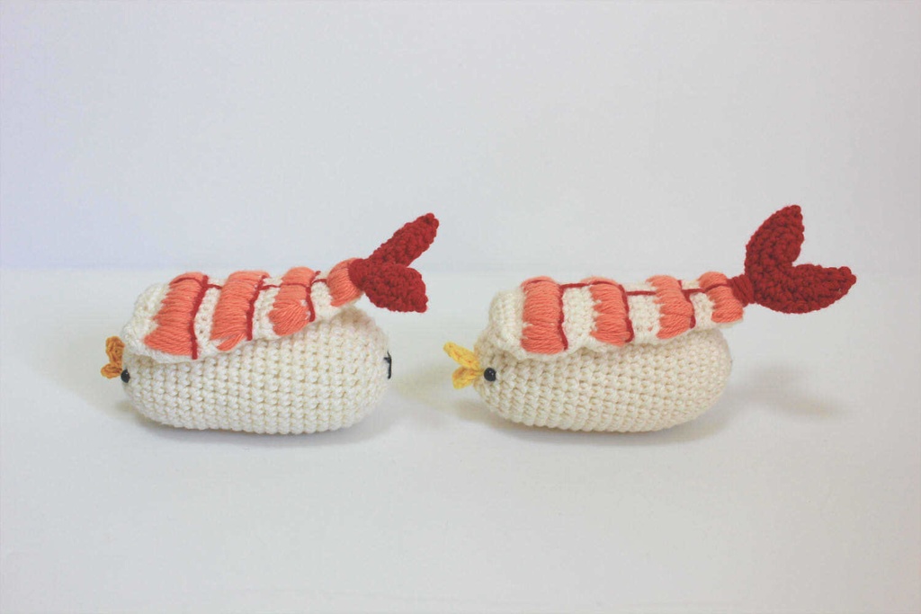 おすしのあみぐるみ【えび】