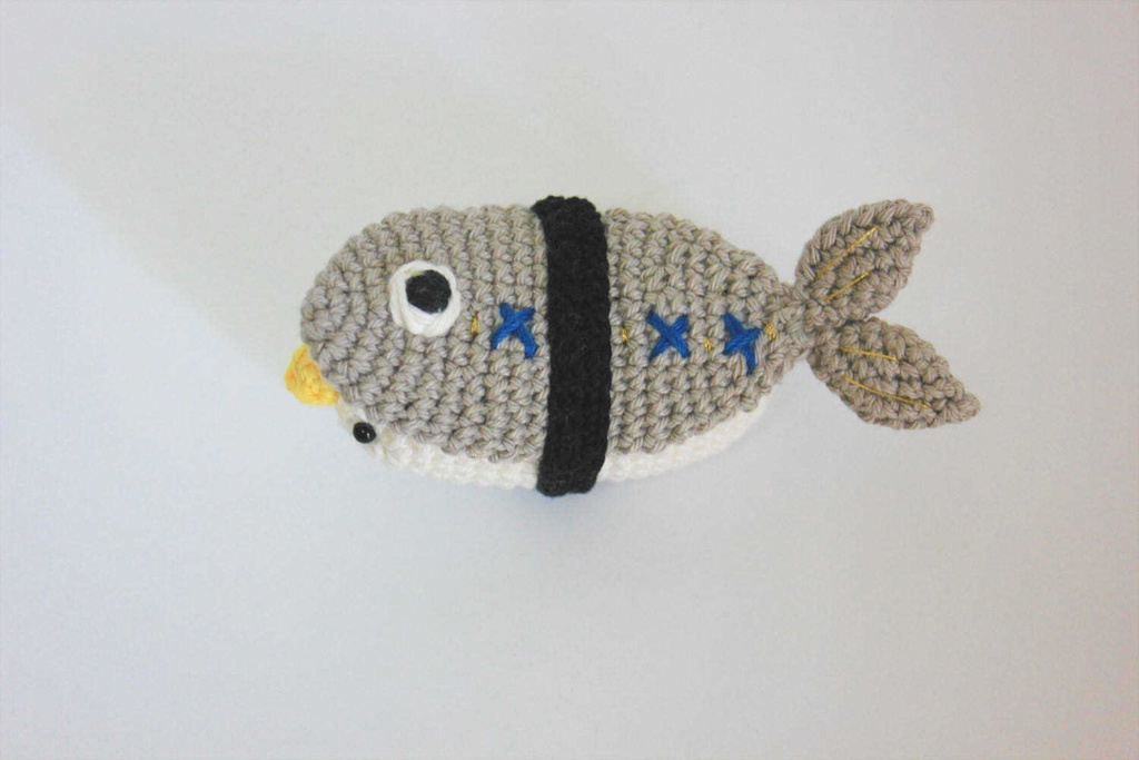 おすしのあみぐるみ【あじ】