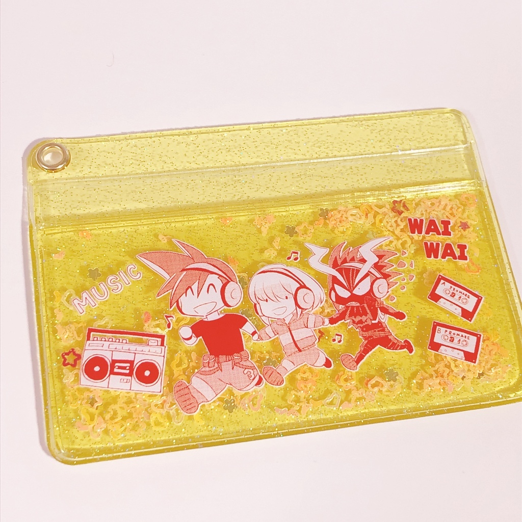 ガロリオ覚醒リオ手つなぎパスケース