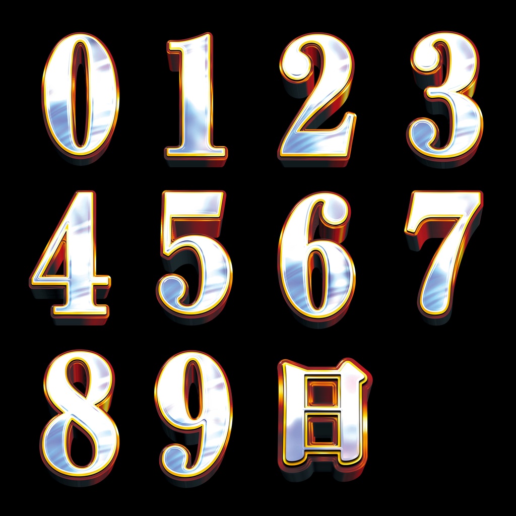 【🎉 現在セール中 🎉】パチンコホール向け/Canva用 日付テンプレートC