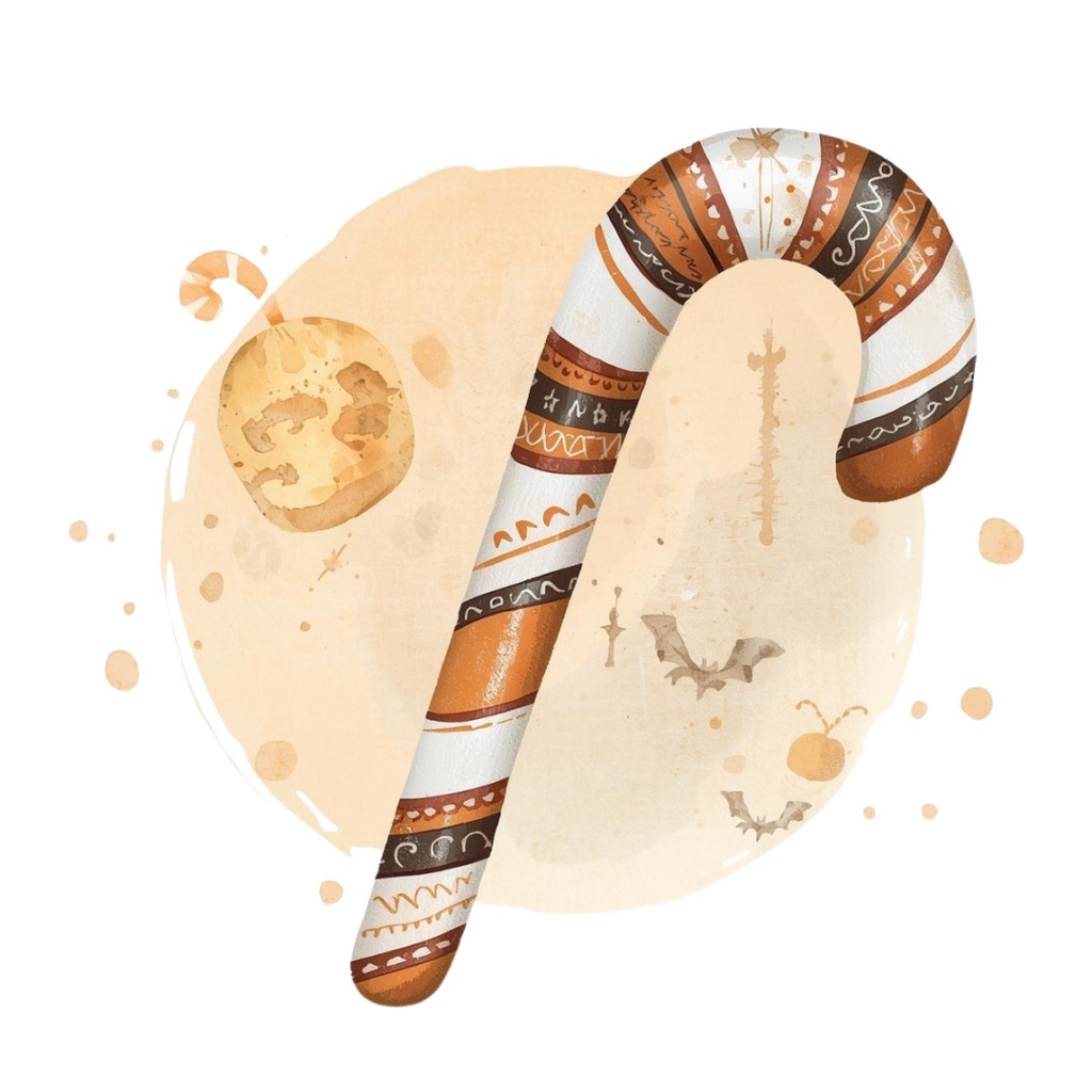 可愛い水彩画のハロウィンクリップアート 31点セット(PNG)