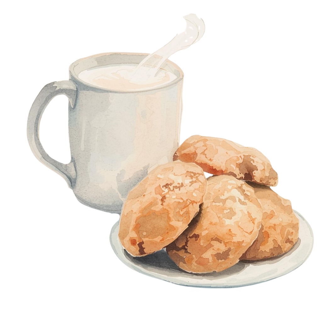 可愛い水彩画の冬のクリップアート 20点セット(PNG)