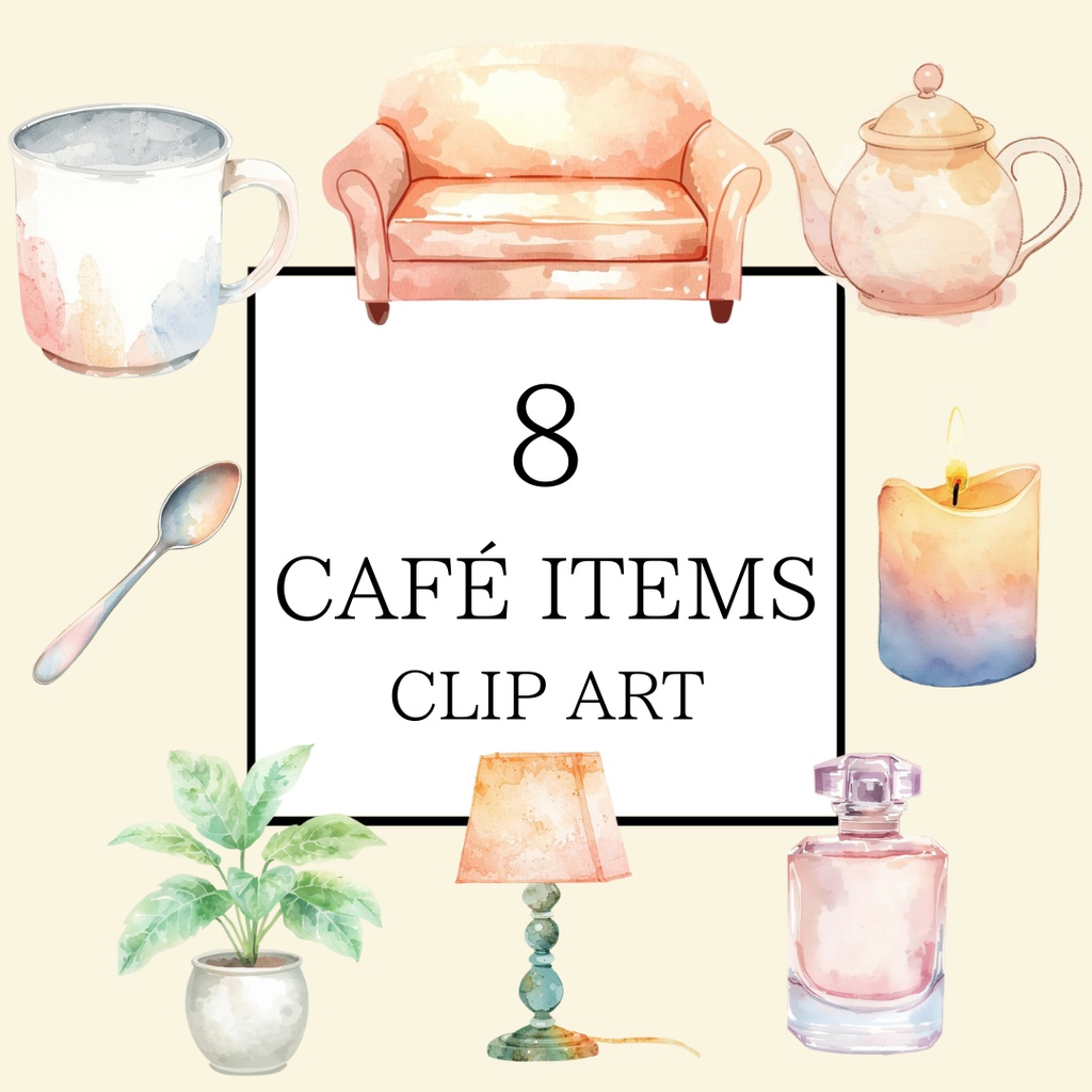 Cozy Days – ほっこり日常アイテム vol.1：Café Items（カフェ雑貨セット）