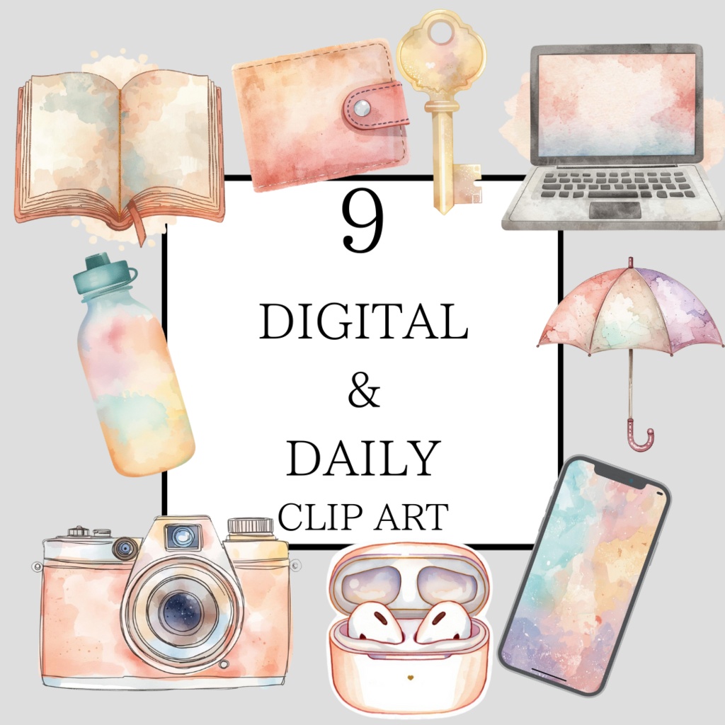 Cozy Days-ほっこり日常アイテム vol.4：Digital & Life（デジタル＆生活セット）