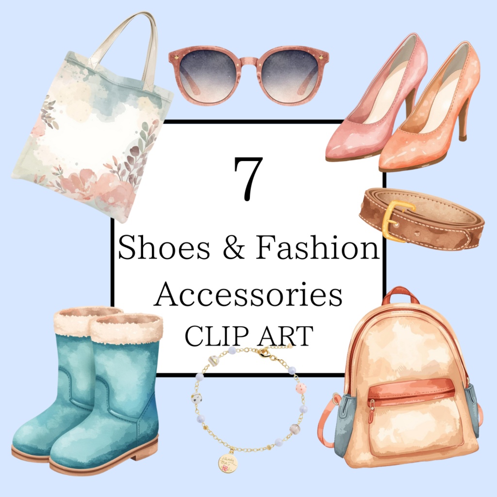 Cozy Days-ほっこり日常アイテム vol.5 :Fashion & Accessories（ファッション小物セット）