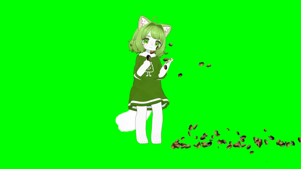 指先からドングリが出るやつ