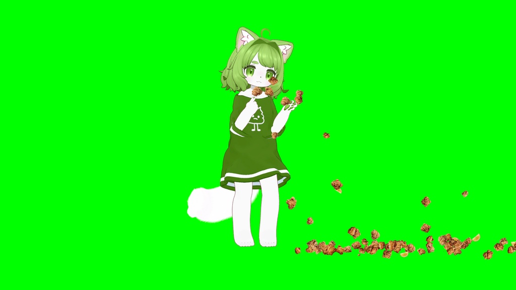 指先からドングリが出るやつ