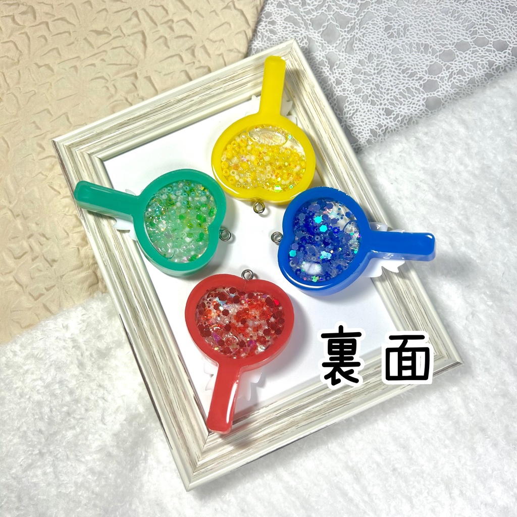 推し活 ハートうちわシェイカー