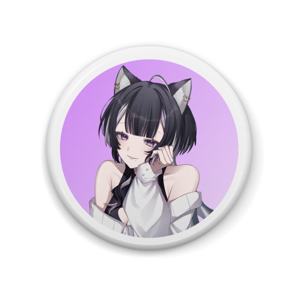 龍狼たりあ 缶バッジ 57mm