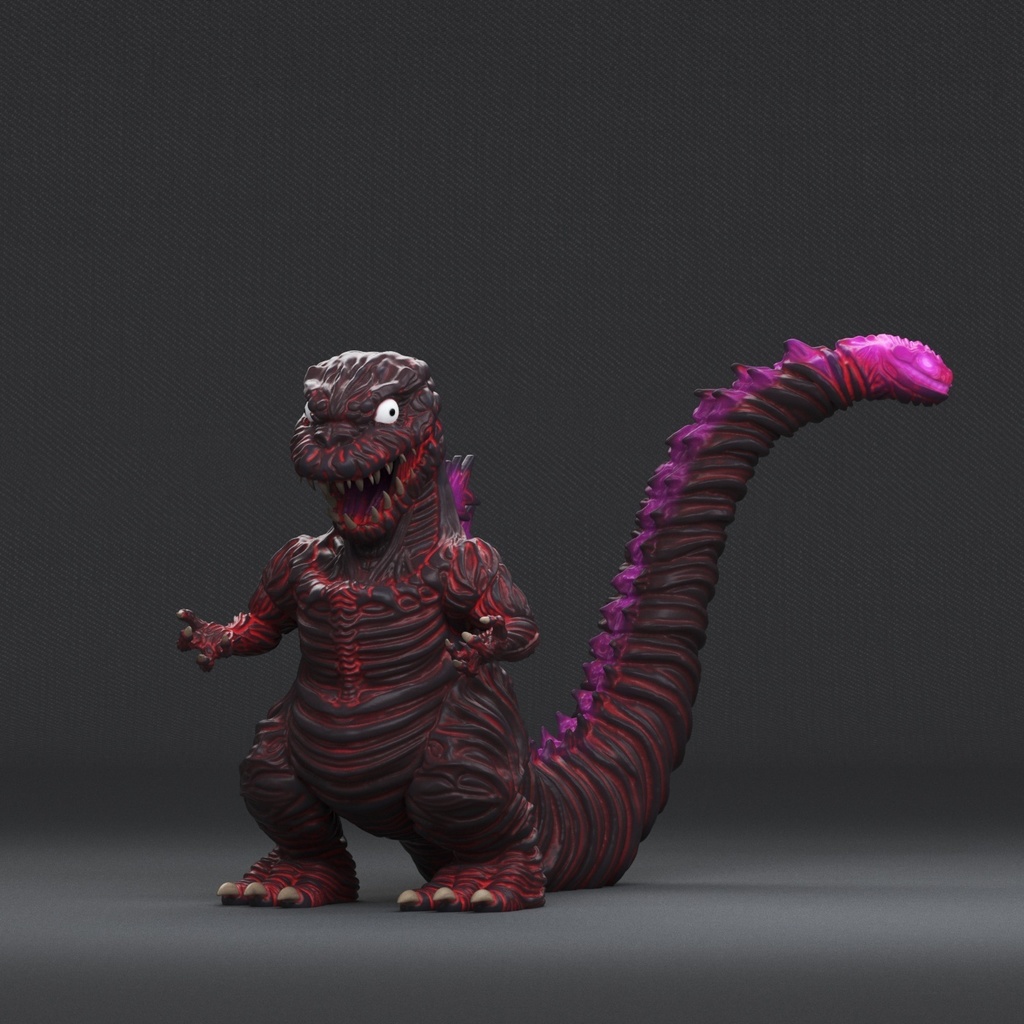 SHIN GOJIRA CHIBI Satur BOOTH shin-gojira-chibi-satur-booth
