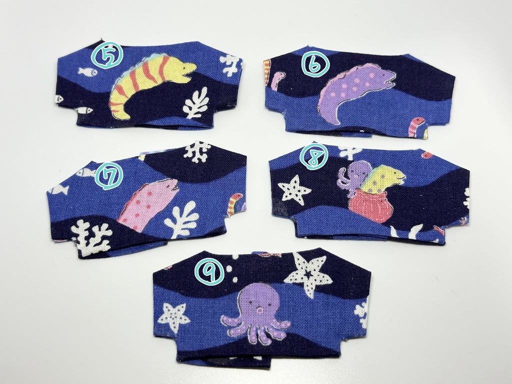 いろいろウツボシャツ(ダークカラー)