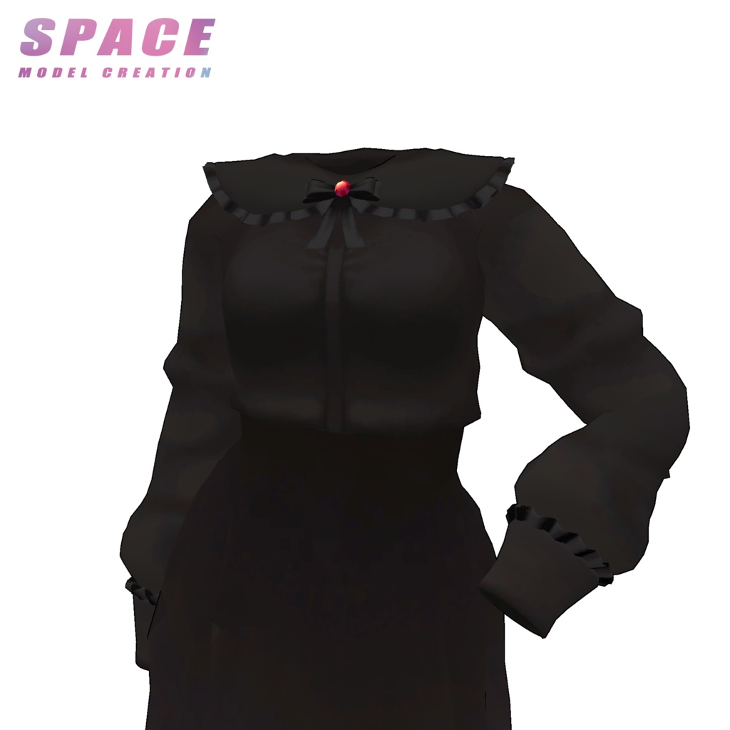 ブラウス&ロングスカート